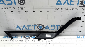 Bandă bară față stânga Volvo XC60 22-25 negru lucios, R-Design