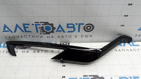Bandă bară față dreapta pentru Volvo XC60 22-26, negru lucios, R-Design