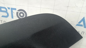 Ornamente console centrale stânga pentru Ford Bronco Sport 2021-2026, negre, cu capac, zgârieturi
