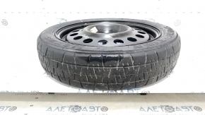 Roata de rezervă de la anvelopa Ford Bronco Sport 21-23 D17 155/70, de dimensiuni reduse, este topită.