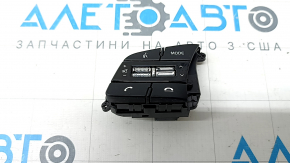 Butoane de control volan stânga pentru Kia Sportage 20-22, negru lucios cu crom, ornamente cromate