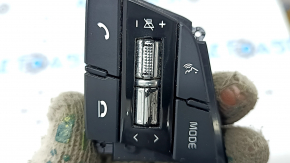 Butoane de control volan stânga pentru Kia Sportage 20-22, negru lucios cu crom, ornamente cromate