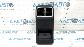 Ornament consolă centrală spate cu deflector de aer pentru Kia Sportage 17-22, negru, fără brichetă, zgârieturi