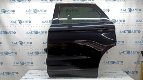 Ansamblu ușă spate stânga pentru Ford Edge, 15-24, fumuriu, fără cheie, UM negru, ciobiri, denivelare
