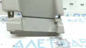 Ornament stâlp central superior stânga pentru Nissan Rogue Sport 17-21, gri, zgârieturi, plastic alb