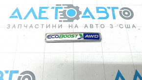 Emblema ECOBOOST AWD de pe hayonul modelului Ford Edge 19-24 s-a desprins.