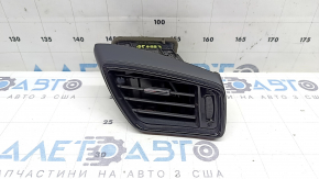 Дефлектор воздуховода торпеды правый Nissan Rogue Sport 17-20 черный, царапины