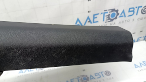 Prag ușă dreapta față pentru Nissan Rogue Sport 17-22, negru, zgâriat, topit