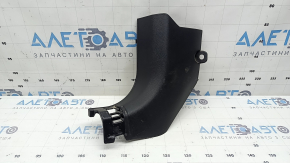 Ornament montan stânga față inferior pentru Nissan Rogue Sport 17-21, negru, zgârieturi