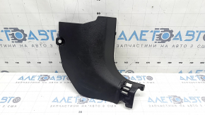 Ornament montan dreapta față inferior pentru Nissan Rogue Sport 17-22, negru, zgârieturi