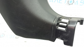 Ornament montan dreapta față inferior pentru Nissan Rogue Sport 17-22, negru, zgârieturi