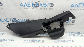 Ornament montan dreapta spate pentru Nissan Rogue Sport 20-22, negru, cu capac, zgârieturi
