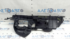 Ornament montan dreapta spate pentru Nissan Rogue Sport 20-22, negru, cu capac, zgârieturi