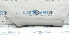 Ornament stâlp față dreapta sus pentru Nissan Rogue Sport 17-22, gri, zgârieturi