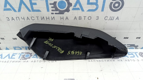 Накладка центральной консоли боковая правая Nissan Rogue Sport 19-23 верхняя, пластик, черная, без консоли, царапины