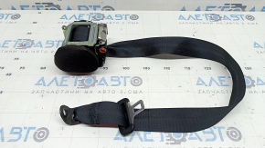 Centură de siguranță spate dreapta neagră Nissan Rogue Sport 20-22 cu acționare, ruptă, centură ciupită