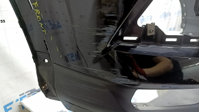 Bara față neagră Nissan Rogue Sport 20-22, zgârieturi, crăpată