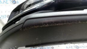 Bara față neagră Nissan Rogue Sport 20-22, zgârieturi, crăpată