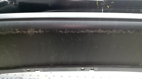 Bara față neagră Nissan Rogue Sport 20-22, zgârieturi, crăpată