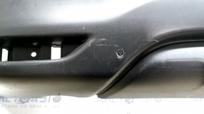 Bara spate nefinisată pentru Nissan Rogue Sport 19-22 cu senzori de parcare, neagră, zgârieturi, denivelare, suport crăpat, suport rupt