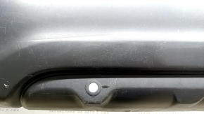 Bara spate nefinisată pentru Nissan Rogue Sport 19-22 cu senzori de parcare, neagră, zgârieturi, denivelare, suport crăpat, suport rupt