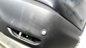 Bara spate nefinisată pentru Nissan Rogue Sport 19-22 cu senzori de parcare, neagră, zgârieturi, denivelare, suport crăpat, suport rupt
