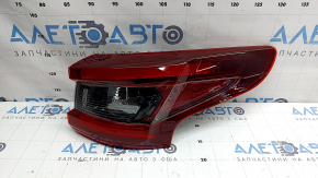 Zgârieturi la lumina de pe aripa exterioară dreapta Nissan Rogue Sport 20-22