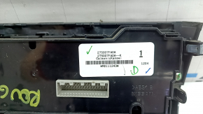 Nissan Rogue Sport 17-22 climatizare manuală, zgârieturi