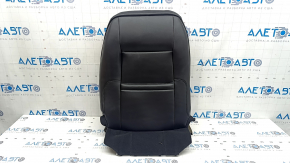 Tapițerie spătar scaun șofer Ford Edge 15-24, piele neagră, încălzită