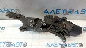 Carcasă filtru ulei Audi Q5 80A 18-20 2.0T cu capac și senzori, senzorii nu funcționează