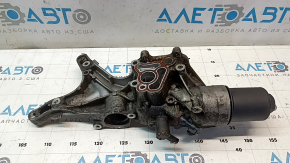 Carcasă filtru ulei Audi Q5 80A 18-20 2.0T cu capac și senzori, senzorii nu funcționează