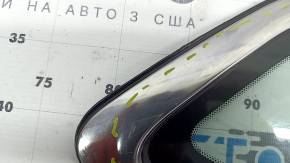 Geam spate dreapta cu geam orb, Nissan Rogue Sport 17-22, zgârieturi pe crom