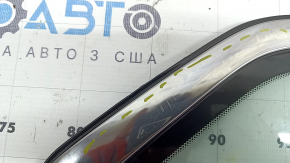 Geam spate dreapta cu geam orb, Nissan Rogue Sport 17-22, zgârieturi pe crom