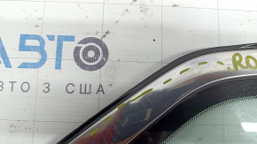 Geam spate dreapta cu geam orb, Nissan Rogue Sport 17-22, zgârieturi pe crom