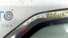 Geam spate dreapta cu geam orb, Nissan Rogue Sport 17-22, zgârieturi pe crom