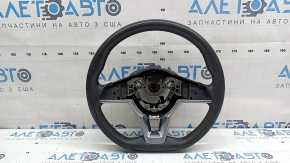 Volan fără butoane Nissan Rogue Sport 19-22, cauciuc negru, uzat