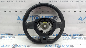 Volan fără butoane Nissan Rogue Sport 19-22, cauciuc negru, uzat