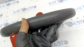 Volan fără butoane Nissan Rogue Sport 19-22, cauciuc negru, uzat