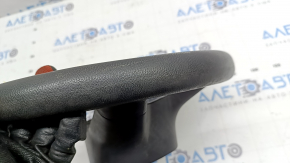 Volan fără butoane Nissan Rogue Sport 19-22, cauciuc negru, uzat