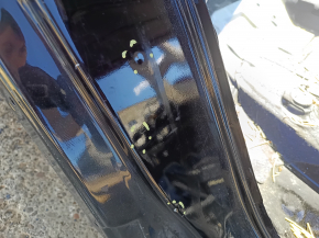 Aripă spate dreapta Nissan Rogue Sport 20-22 pe caroserie, negru, bare de protecție