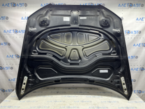 Капот голый Audi A6 C7 12-18 алюминий, черный LY9T, вмятина, тычка