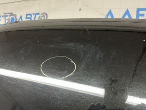 Капот голый Audi A6 C7 12-18 алюминий, черный LY9T, вмятина, тычка