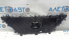 Grilă radiator neperforată pentru Nissan Leaf 18-22 cu senzor radar și fără cameră