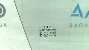 Стекло двери передней правой Audi A6 C7 16-18 триплекс
