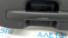 Ornament inferior hayon pentru Ford Edge 15-24, negru, sub capacul electric, zgârieturi, urme de uzură, plastic alb