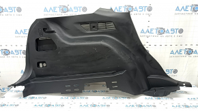 Ornamente arc stânga pentru Ford Edge 15-24, negre, pentru ușă electrică, fără brichetă sau butoane, zgârieturi, plastic alb