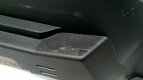 Ornamente arc stânga pentru Ford Edge 15-24, negre, pentru ușă electrică, fără brichetă sau butoane, zgârieturi, plastic alb