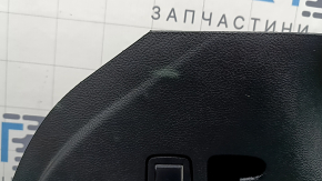 Ornamente arc stânga pentru Ford Edge 15-24, negre, pentru ușă electrică, fără brichetă sau butoane, zgârieturi, plastic alb