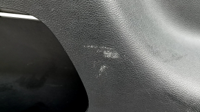 Ornamente arc stânga pentru Ford Edge 15-24, negre, pentru ușă electrică, fără brichetă sau butoane, zgârieturi, plastic alb