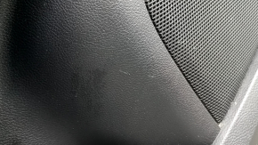 Panou ușă spate stânga negru pentru Ford Edge 19-24, SEL, ST-Line, inserție din piele neagră, cotieră din piele neagră, cu tapițerie și control ridicare geam, cu mâner, zgârieturi